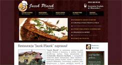 Desktop Screenshot of jacek-placek.com.pl